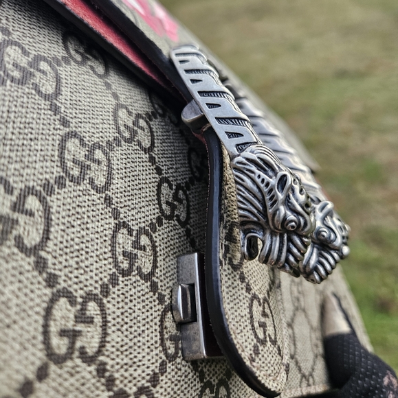 GUCCI Dionysus Blooms GG SupremeCanvas Chain Shoulder Bag Beige - Picture 17 of 17